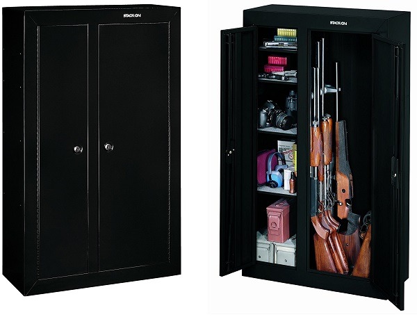 Stack On Gcdb 924 10 Gun Double Door Steel Security Cabinet Gun Safes Cabinets Sports Outdoors